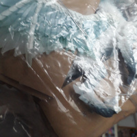 Фигурка животного Derri Animals Ледяной Дракон, для детей, игрушка коллекционная декоративная, 84116, 9х19х13 см #68, Ирина М.