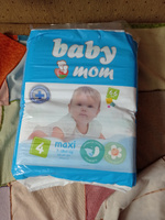 Подгузники детские Baby Mom Ecomon maxi для малышей 7-18 кг, 4 размер, 66 шт, дневные (ночные) с кремом бальзамом алоэ вера и индикатором влаги #78, Анна Л.