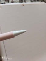 Силиконовая насадка на наконечник для Стилуса Apple Pencil 1 и 2 поколения 2ШТ. / Защитный чехол колпачок на наконечник стилуса / Белый #1, Кристина