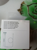 Наушники проводные для телефона iPhone Apple EarPods Lightning, белый (MMTN2ZM/A) #6, Анна С.