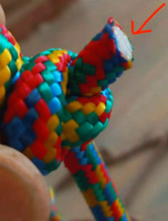 Лестница веревочная / Сетка для лазания / 350*55 см. цвет веселая радуга #8, Александра К.