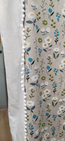Тесьма декоративная с помпонами, 25 мм, 9 м, цвет белый #54, Марина А.