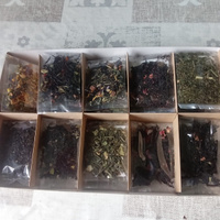 Набор чая подарочный, чай листовой 30 вкусов ассорти: черный, зеленый, травяной #80, Игорь И.