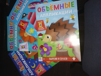 Книги с аппликациями объемными, набор "Для маленьких ручек", 4 штуки, для детского творчества, 20 стр., формат А4 #26, Валентина Ш.