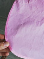 Клеенка детская в кроватку 70*100 см (+/- 2 см) с окантовкой Чудо-чадо, КОЛ14-002, розовая / для новорожденных на кровать подкладная многоразовая #44, Светлана