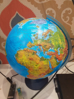Globen Интерактивный глобус Земли физико-политический рельефный с LED-подсветкой, диаметр 32 см. + VR очки #112, Анна Ф.