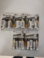 Energizer Батарейка D, Щелочной тип, 1,5 В, 2 шт #17, Татьяна Ж.