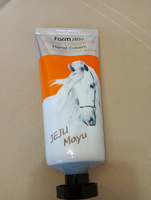 FARMSTAY Крем для рук корейский с лошадиным маслом Visible Difference Hand Cream Jeju Mayu 100 мл. #7, Татьяна В.