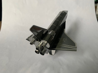 3D конструктор (пазл) самосборный металлический Шаттл; Shuttle #3, Дмитрий Ч.