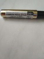 TF Карандаш для бровей со щеточкой EYEBROW PENCIL STYLIST, тон 201 "Пепельный блонд", 1 шт #18, Олеся А.