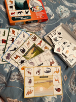 Большое детское лото "Кто где живет" с картинками, настольная развивающая игра для детей, 48 фишек + 6 тематических карточек #8, Юлия