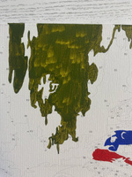 Яркая темнокожая девушка Раскраска картина по номерам на холсте с металлической краской 40х60 #8, Нина К.