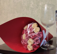 Шоколадные розы в букет 19 шт. бельгийский шоколад #7, Ирина К.