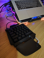 Игровой блок Оклик 703GK черный USB for gamer LED #84, Михаил Г.