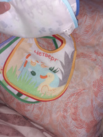 TOBBY Слюнявчики для новорожденных набор 7 шт, нагрудник для кормления для мальчиков и девочек #19, Марина к.
