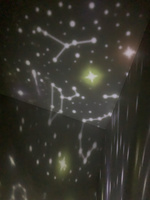 Ночник Проектор детский / Ночное звездное небо, детский светильник со сменными проекциями для сна, настольный с подзарядкой от USB #103, Юлия К.