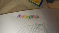 GIOTTO ELIOS TRI WOOD FREE набор пластиковых заточенных цветных карандашей, 12 цветов, мягкие, для детского рисования #8, Наталья Ф.