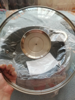 Казан чугунный Satoshi со стеклянной крышкой и антипригарным покрытием объемом 4,4 литра #95, Айгуль Х.