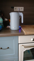 GALAXY Электрический чайник GL0327, голубой #7, Дарья К.