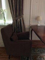 Кресло мягкое Грэйс Z-4 (коричневый) на высоких ножках с подлокотниками в гостиную, офис, зону ожидания, салон красоты. #12, Наталья Г.