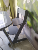 Складной растущий стул детский для школьника BUBAKA серый #39, Денис Н.