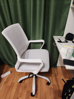 Кресло компьютерное офисное, игровое, геймерское белое HW01WH #51, Ксения М.