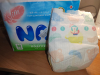 Подгузники 1 размер NB для новорожденных детей от 0 до 5 кг 30 шт на липучках / Детские ультратонкие японские премиум памперсы для мальчиков и девочек / Nao #55, Евгения