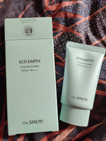 The Saem солнцезащитный крем для лица с центеллой для чувствительной, жирной и проблемной кожи 50 мл Eco Earth Cica Sun Cream SPF50+ #3, Наталья Б.