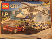 Конструктор LEGO City Police Стремительная погоня, 294 детали, 5+, 60138 #37, Елизавета Ф.