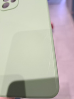 Чехол-накладка ROSCO для Samsung Galaxy A53 (Самсунг Галакси А53), тонкая полимерная из качественного силикона с матовым покрытием и бортиком (защитой) вокруг модуля камер, зеленая #42, Артем М.