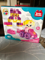 Пластиковый конструктор для маленьких "Замок принцессы" 40 деталей серия Baby Blocks Десятое королевство #40, Ирина Г.