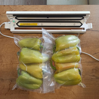 Пакеты для вакууматора рифленые, Вакуумный рулон для продуктов 20 * 500 см #3, Лука Н.
