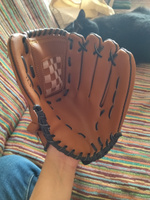 Бейсбольная перчатка из искусственной кожи (подростковая) (на левую руку для правши) #8, Карина Ш.
