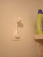 Держатель для душа на стену, кронштейн, пластиковый фиксатор душевой лейки в ванную комнату. #5, Оксана Ч.