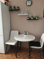 Стол кухонный раздвижной, стол обеденный круглый раскладной две вставки Milan #76, Оля К.
