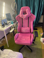 Игровое кресло Бюрократ ZOMBIE VIKING KNIGHT Light-15, ткань текстиль, малиново-розовый #38, Марина Ш.