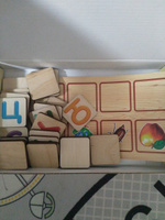 Детское развивающее лото деревянное "Моя первая азбука" / для детей, малышей, маленьких, подарок ребенку / Десятое Королевство #23, Алена Л.