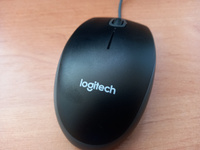 Logitech Комплект мышь + клавиатура проводная MK120, Русская раскладка, черный #31, Герасимов Юрий Анатольевич