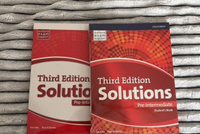 Solutions pre intermediate third Edition ПОЛНЫЙ КОМПЛЕКТ: Student's Book + Workbook + Диск | Фэлла Тим, Хадсон Джейн #1, Нюра Д.