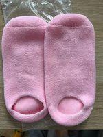 Косметическая увлажняющая маска для ног / многоразовые СПА гелевые носки/ Педикюрные, силиконовые носочки #3, Сатия С.