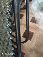 Кресло-шезлонг складное на шнуровке и со съемным подголовником для дачи и сада с регулируемой спинкой до 100 кг #8, Александр Б.