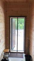 Антимоскитная штора на дверь, 210 на 95, цвет серый Lizi & Lenya #80, Лубенский Борис