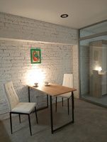 Комплект стульев для кухни, 2 шт. Cafe 2 (4032-A) белый, экокожа #73, Елена Ф.