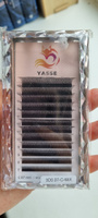 Ресницы для наращивания YASSE MIX 3D W - формы, готовые пучки С 0.07 МИКС 7-12мм #72, Елизавета К.
