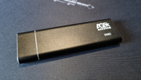 Внешний корпус для SSD M.2 NVME (M-key) USB 3.1 AgeStar 31UBNV5C (BLACK), алюминий, черный #25, Антон Т.