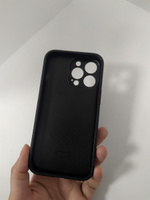 Чехол на iPhone 13 Pro. Противоударный чехол с защитой камеры. Чехол на айфон 13 про. Черный #6, Андрей К.