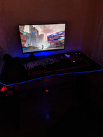 Геймерский стол игровой компьютерный c RGB подсветкой GAMELAB MONOLITH GL-900 #47, Е. Д.