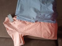 Медицинский костюм женский с брюками стрейч мед одежда форма 01 Коралловый Серый Размер 52 MEDFUL01STRCORGR52 #106, Гюзель Ш.