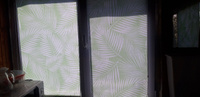 Рулонные шторы 60 см x 160 см Салатовый Тропики DECOFEST (Мини) #88, Юлия Н.