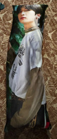 Дакимакура подушка обнимашка длинная Ли Минхо (Ли Ноу) Стрей Кидс, Stray Kids арт. D1008, 150х50 см #8, Елена С.